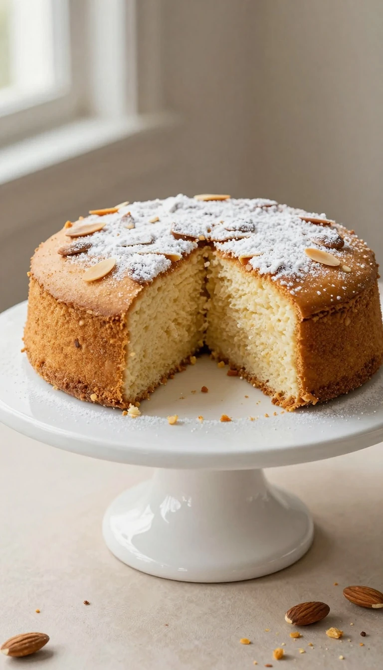 Easy Almond Cake Recipe: A Soft, Golden One-Bowl Bake
