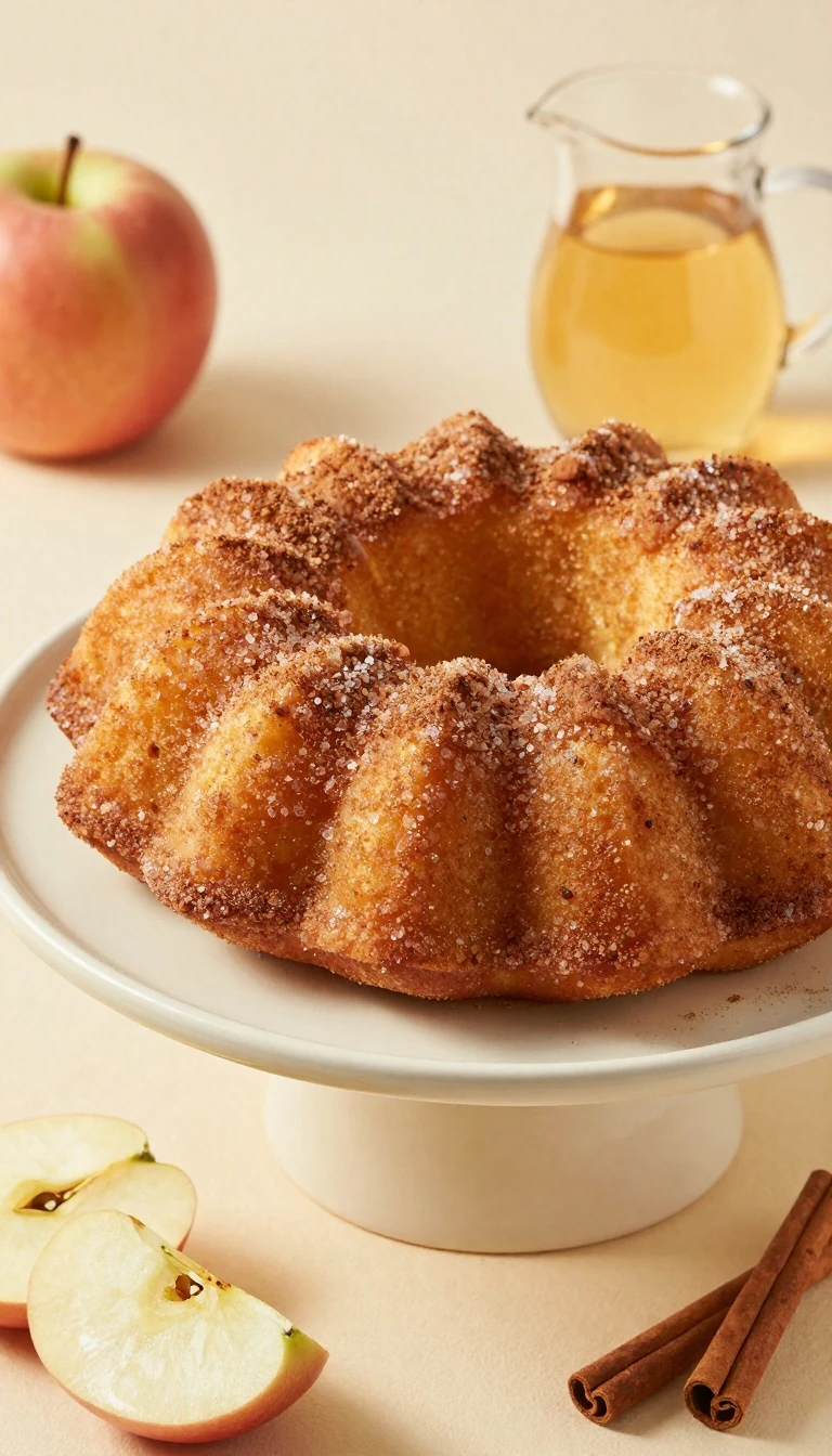 Apple Cider Donut Cake Recipe