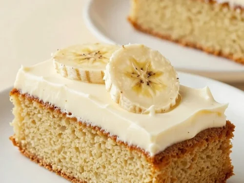Best Banana Cake Recipe with Cream Cheese Frosting