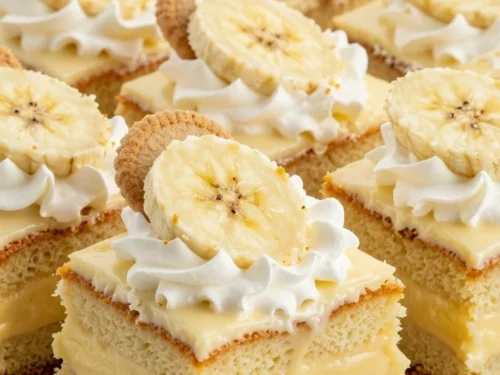 Banana Pudding Cake Recipe: A Creamy Yellow Cake Poke Cake