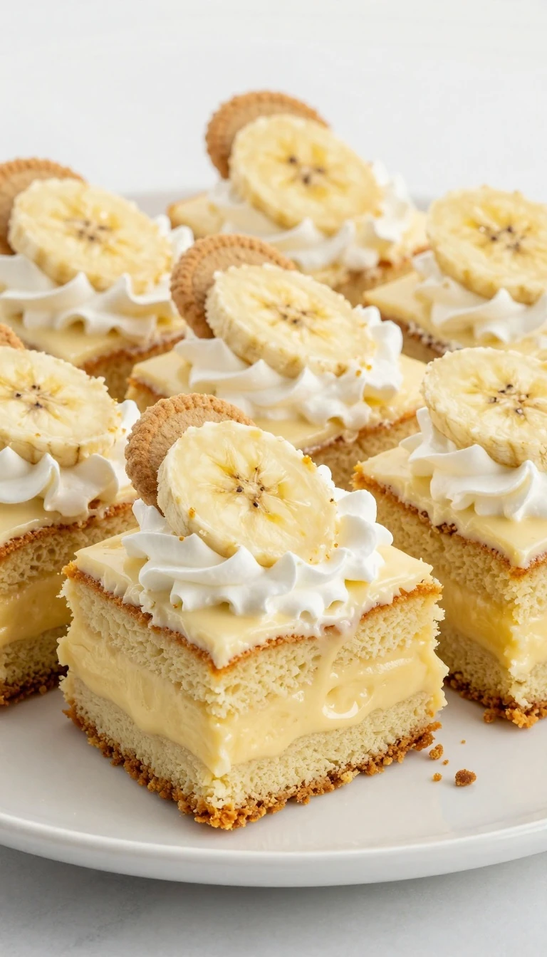 Banana Pudding Cake Recipe: A Creamy Yellow Cake Poke Cake
