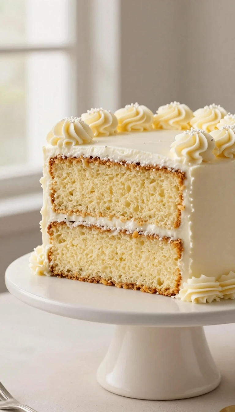 Best Vanilla Cake Recipe: Easy, Moist Two-Layer Cake