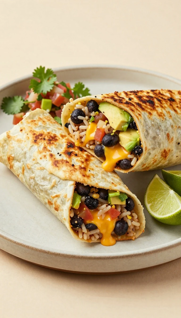 Easy Black Bean Burritos Recipe for a Fast, Flavorful Vegetarian Meal