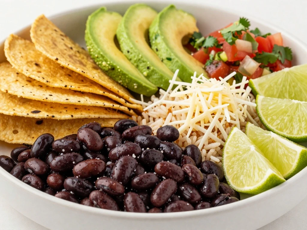 Serving ideas for easy black beans