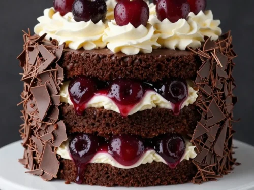 Black Forest Cake Recipe: Classic German Chocolate Cherry Cake