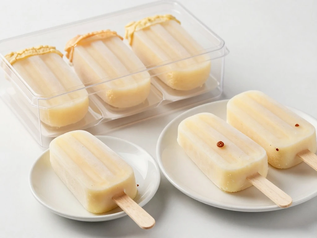 Cakesicles prepared for storage and serving