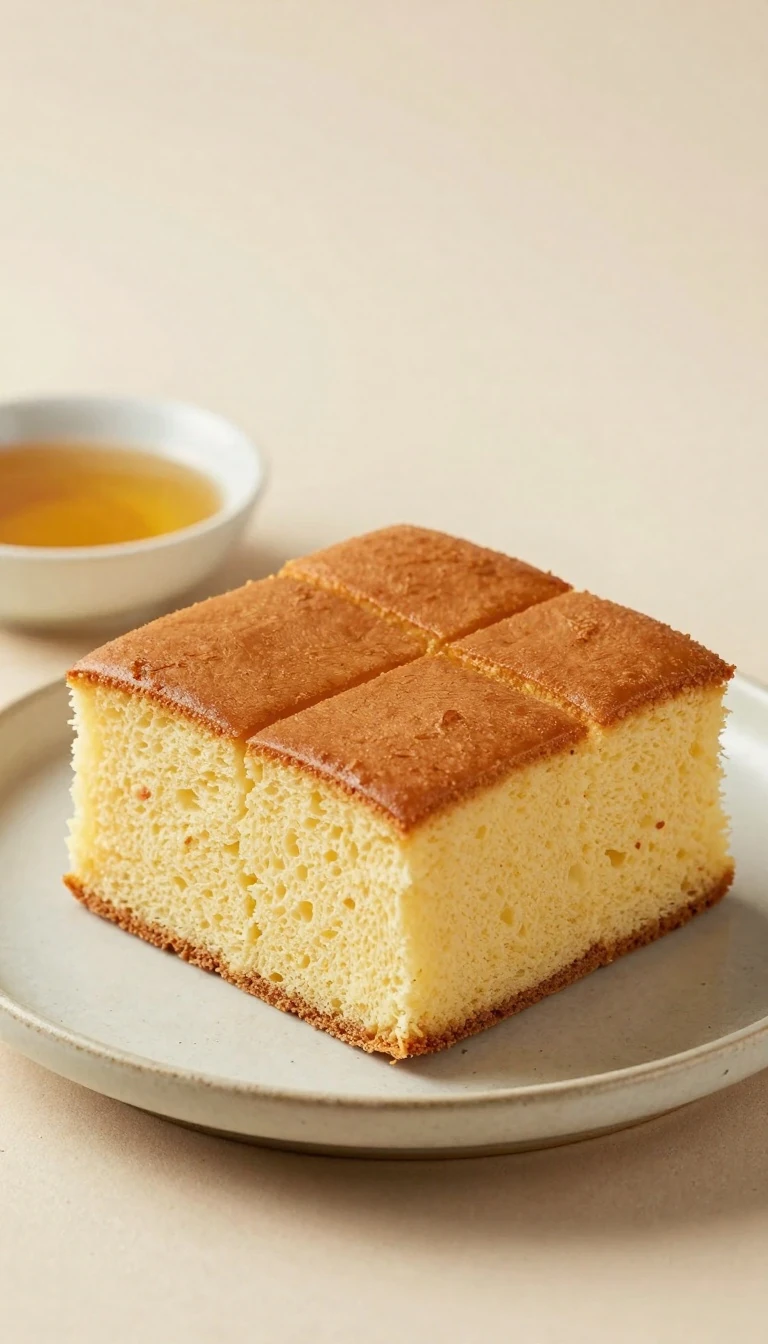 Easy Castella Cake Recipe: Soft, Honey-Sweet Japanese Sponge Cake