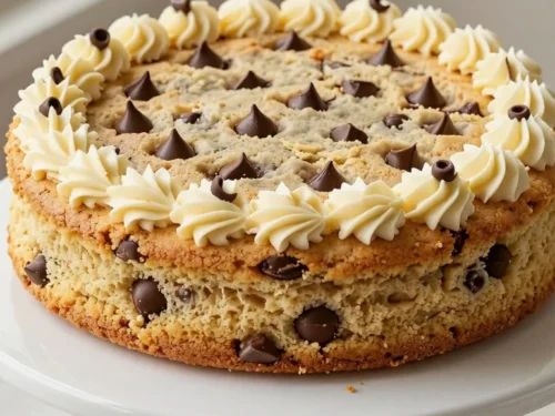 Best Chocolate Chip Cookie Cake Recipe: Soft, Chewy, and Easy