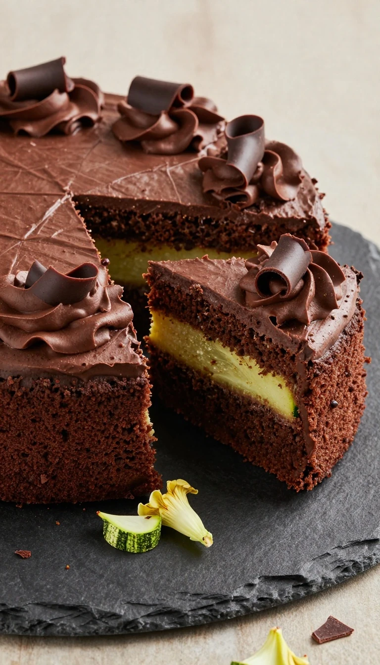 Best Chocolate Zucchini Cake Recipe: Moist, Fudgy, and Easy
