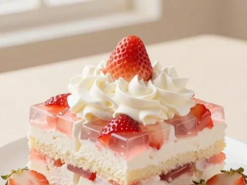 Cloud Cake Recipe: Easy Strawberry Angel Food Dessert