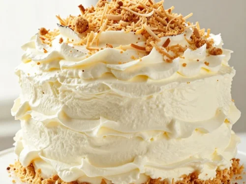 Easy Coconut Cloud Cake Recipe: Light, Fluffy, and Toasted with Coconut