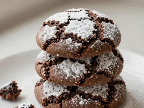 Easy Cake Mix Crinkle Cookies Recipe: Soft, Fudgy Chocolate Cookies