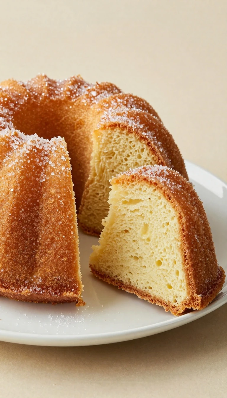 Crunchy Top Pound Cake Recipe: Buttery, Golden, and Easy