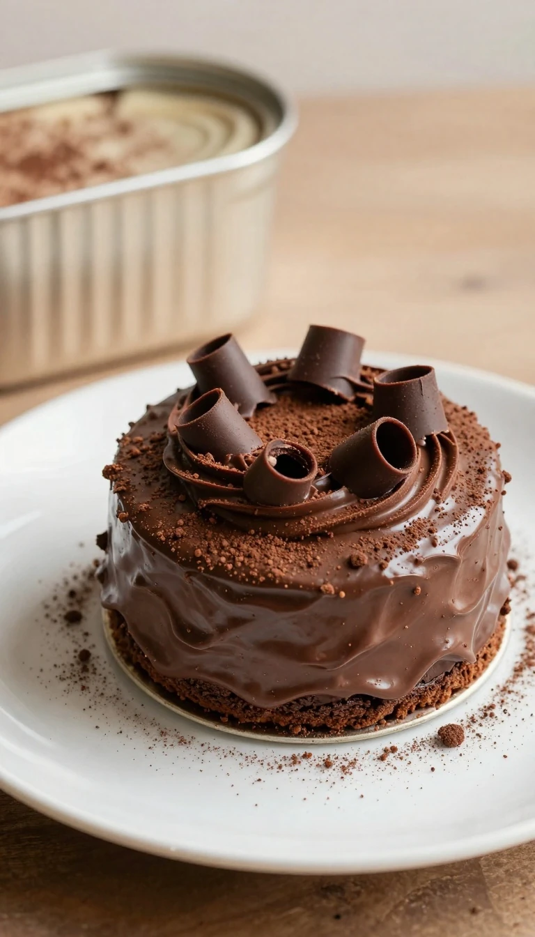 Chocolate Dream Cake in a Tin Can Recipe: Moist, Rich, and Perfectly Portable