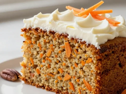 Easy Carrot Cake Recipe with Cream Cheese Frosting