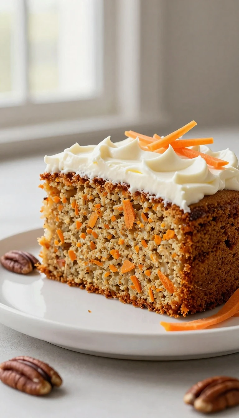 Easy Carrot Cake Recipe with Cream Cheese Frosting