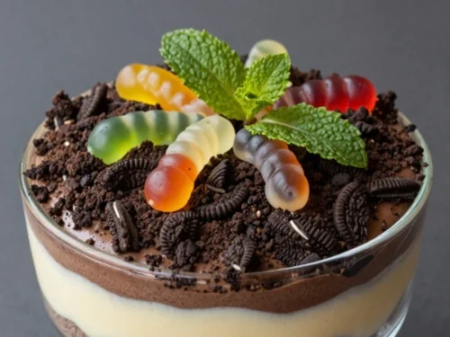 Easy Dirt Cake Recipe with Oreos and Gummy Worms