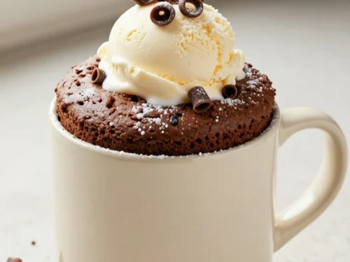 Easy Mug Cake Recipe: A Warm, Gooey Chocolate Cake in Minutes