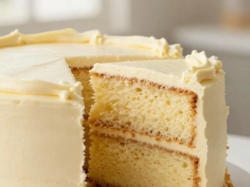 Easy Fluffy Cake Recipe: Soft, Light, and Perfectly Vanilla