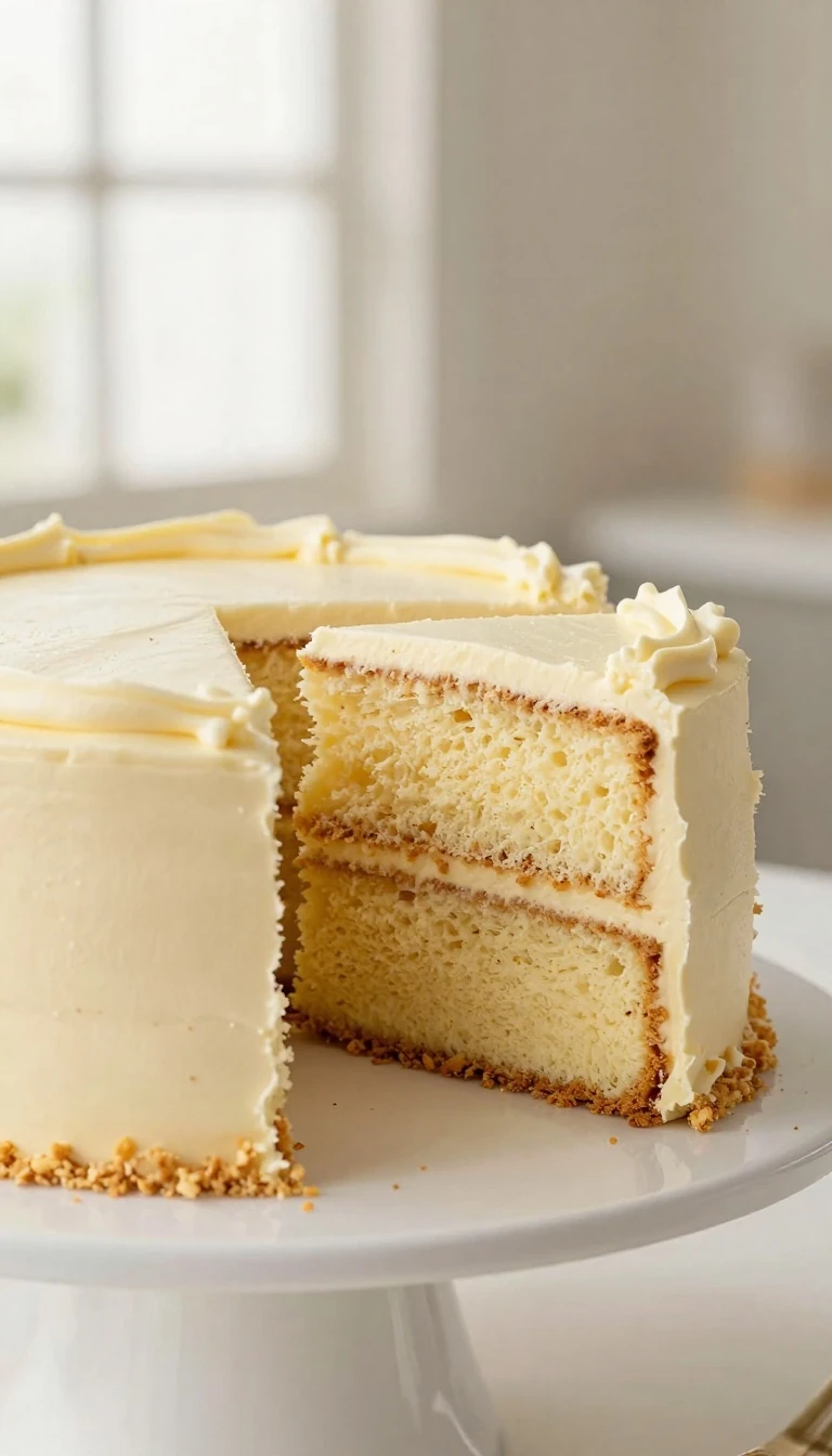 Easy Fluffy Cake Recipe: Soft, Light, and Perfectly Vanilla