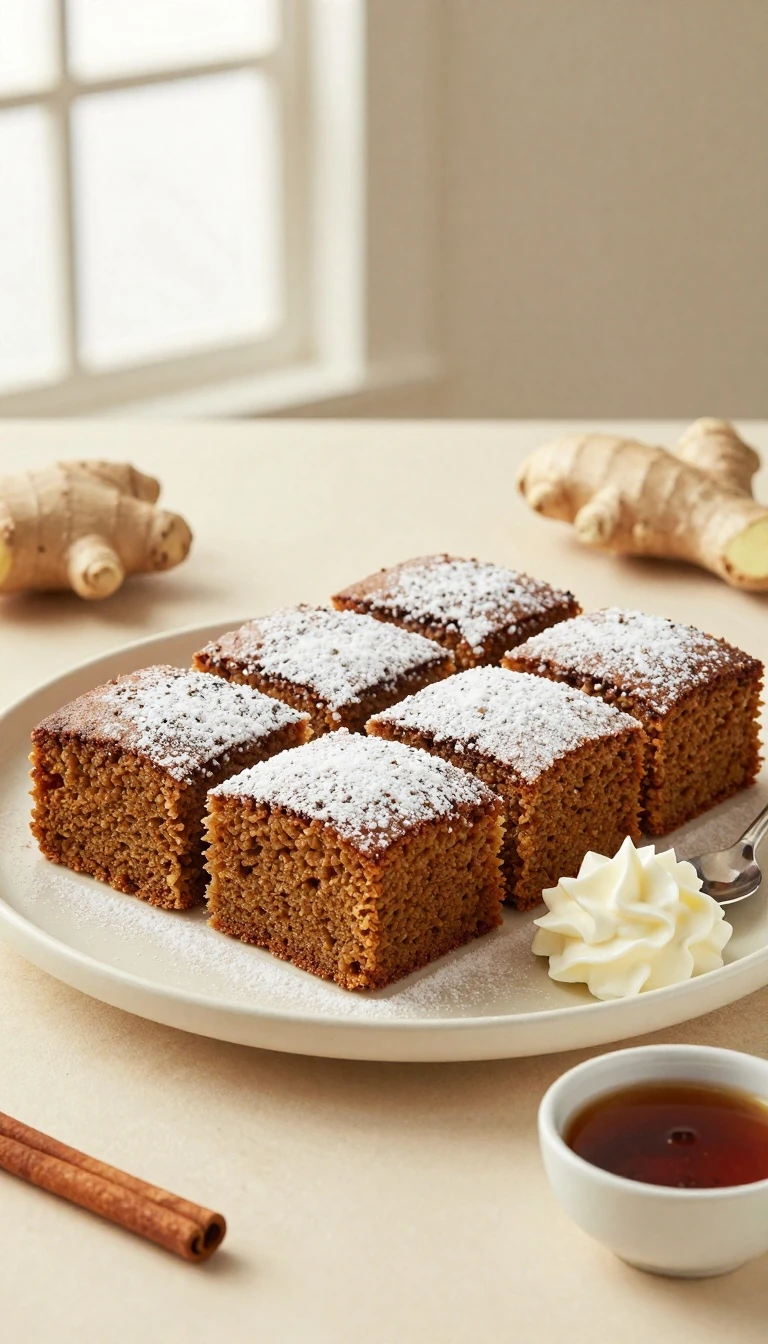 Easy Gingerbread Cake Recipe with Molasses and Warm Spices