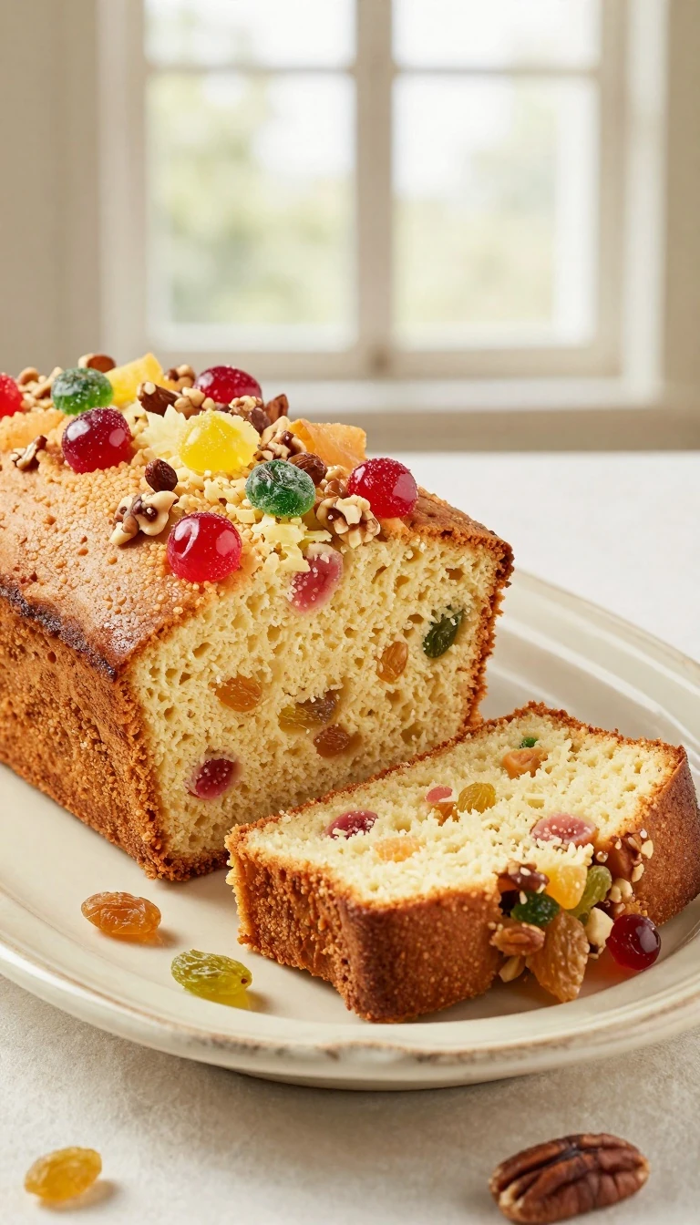 Grandma's Light Fruitcake Recipe: Buttery, Tender, and Full of Fruit