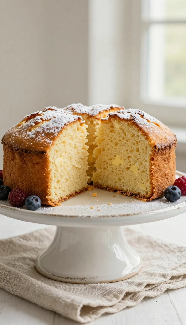 Grandma's Old Fashioned Butter Cake Recipe