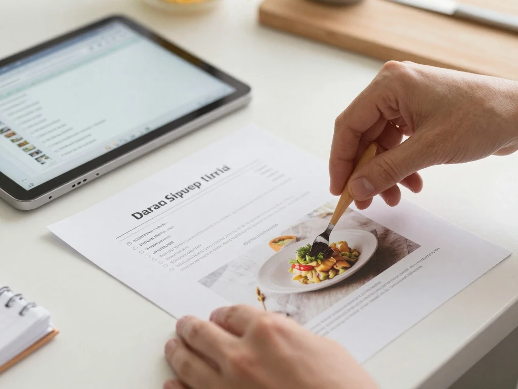 Gathering a recipe name, source URL, and screenshot before cooking