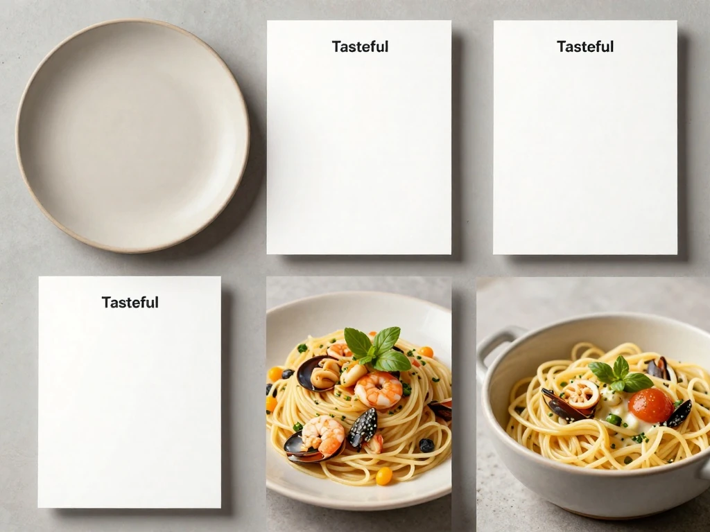 Recipe category cards representing classic dish inspiration without identifying a specific recipe
