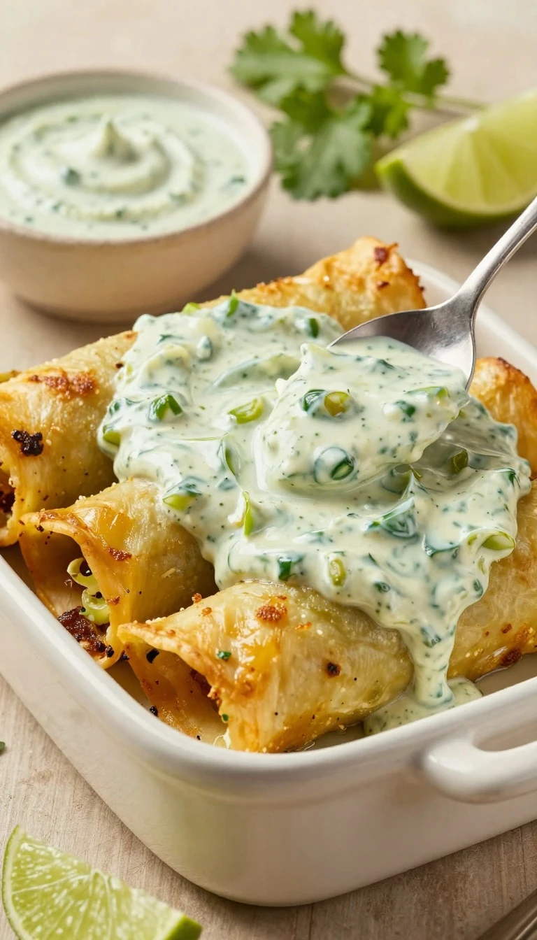 Green Chili Sour Cream Sauce Recipe: Creamy Southwestern Comfort