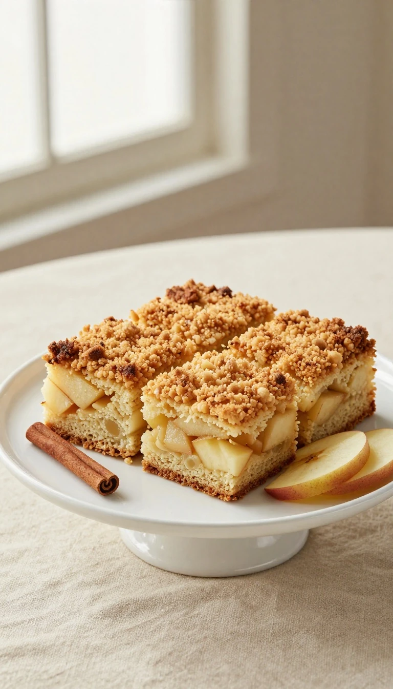 Heavenly Apple Crumb Cake Recipe with Cinnamon Streusel