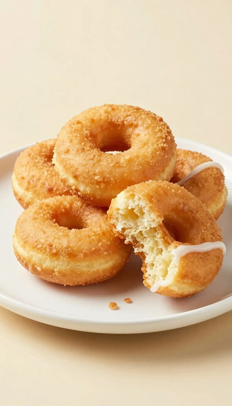 Homemade Fried Cake Donut Recipe: Easy Old-Fashioned Donuts