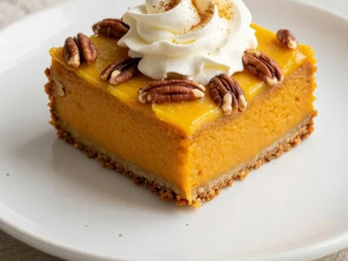 Irresistible Pumpkin Pie Cake Recipe with Buttery Cake Mix Topping