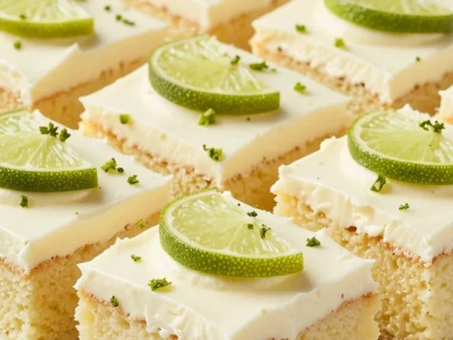 Key Lime Cake Recipe with Citrus Glaze and Cream Cheese Frosting