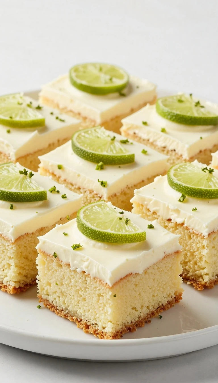 Key Lime Cake Recipe with Citrus Glaze and Cream Cheese Frosting