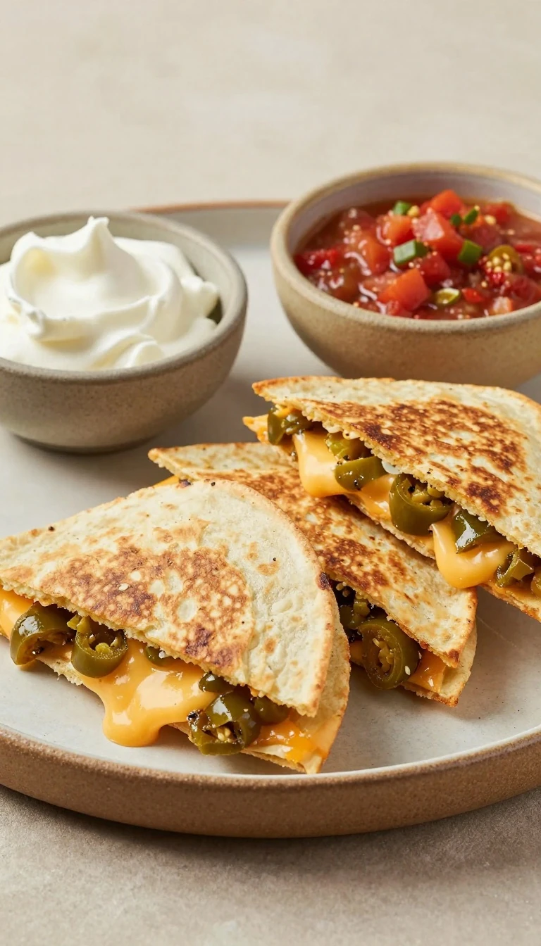 Mama Ortega's Green Chile Quesadillas Recipe: Easy Cheesy Skillet Dinner
