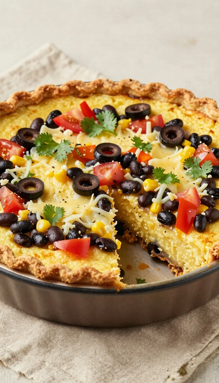 Mexican Polenta Pie Recipe: A Cheesy, Flavorful Cornmeal Casserole