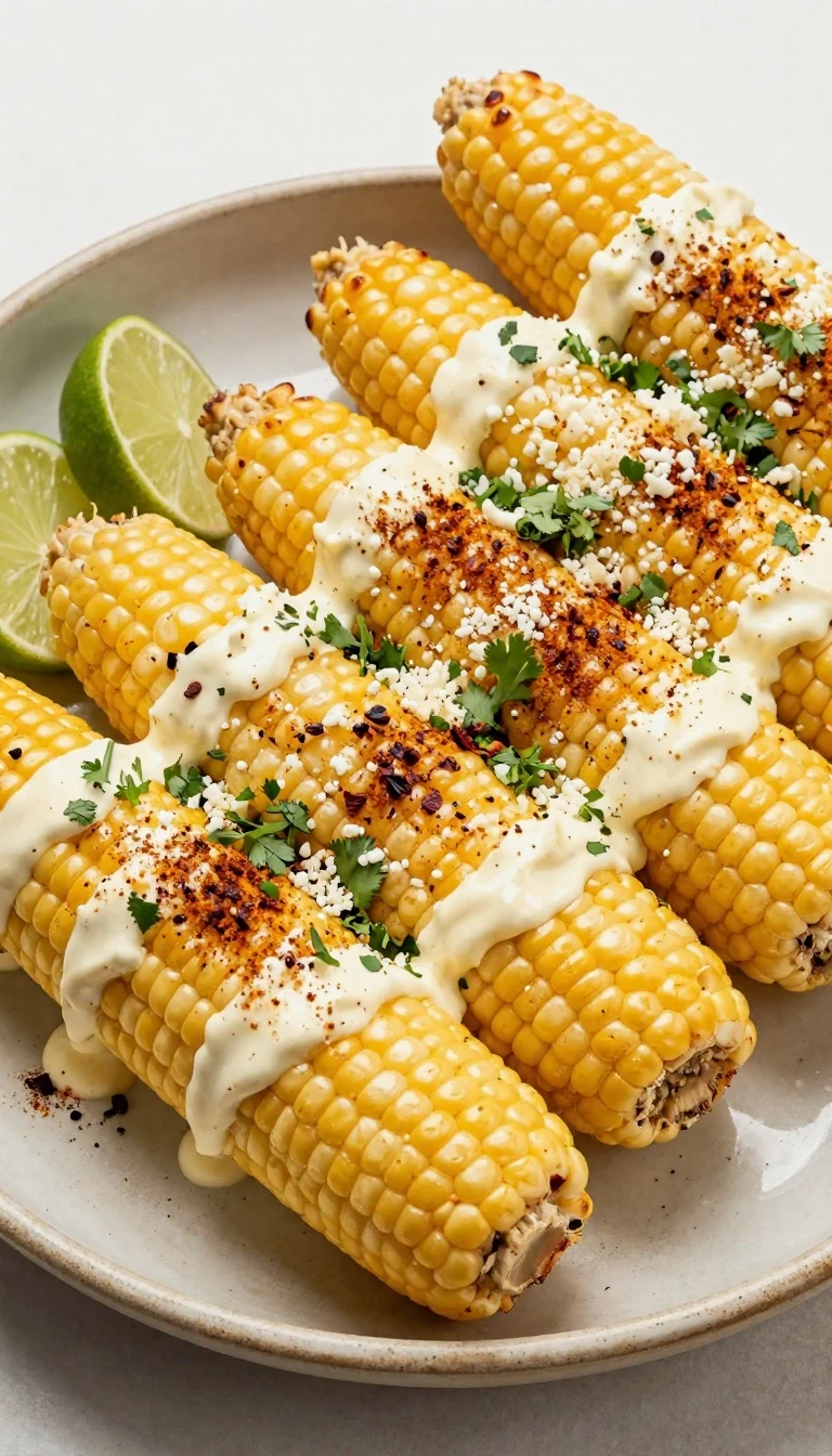 Best Mexican Snacks Recipe: Classic Grilled Elote