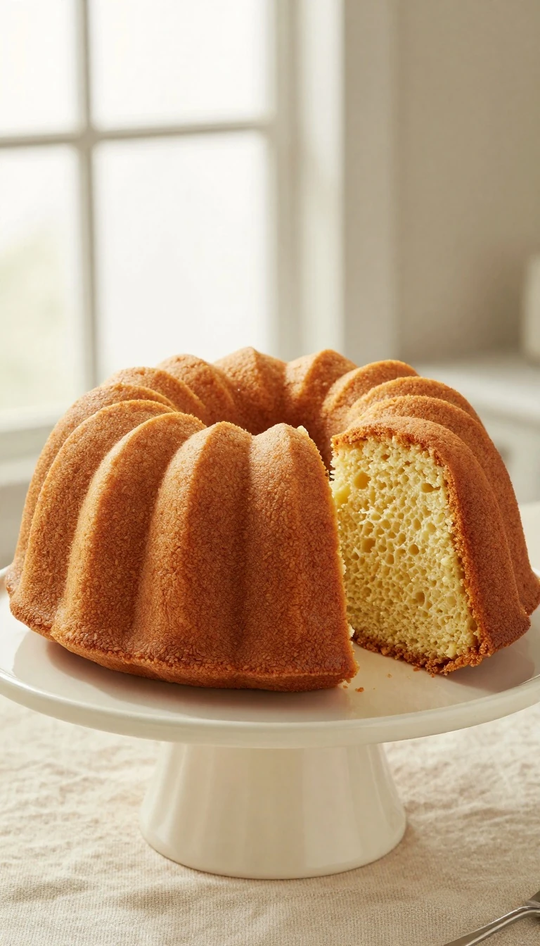Mile High Pound Cake Recipe: Tall, Buttery, and Perfectly Moist