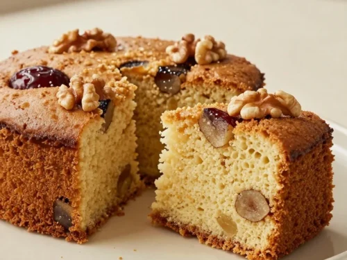 Moist Date Cake Recipe with Soft Dates and Brown Sugar