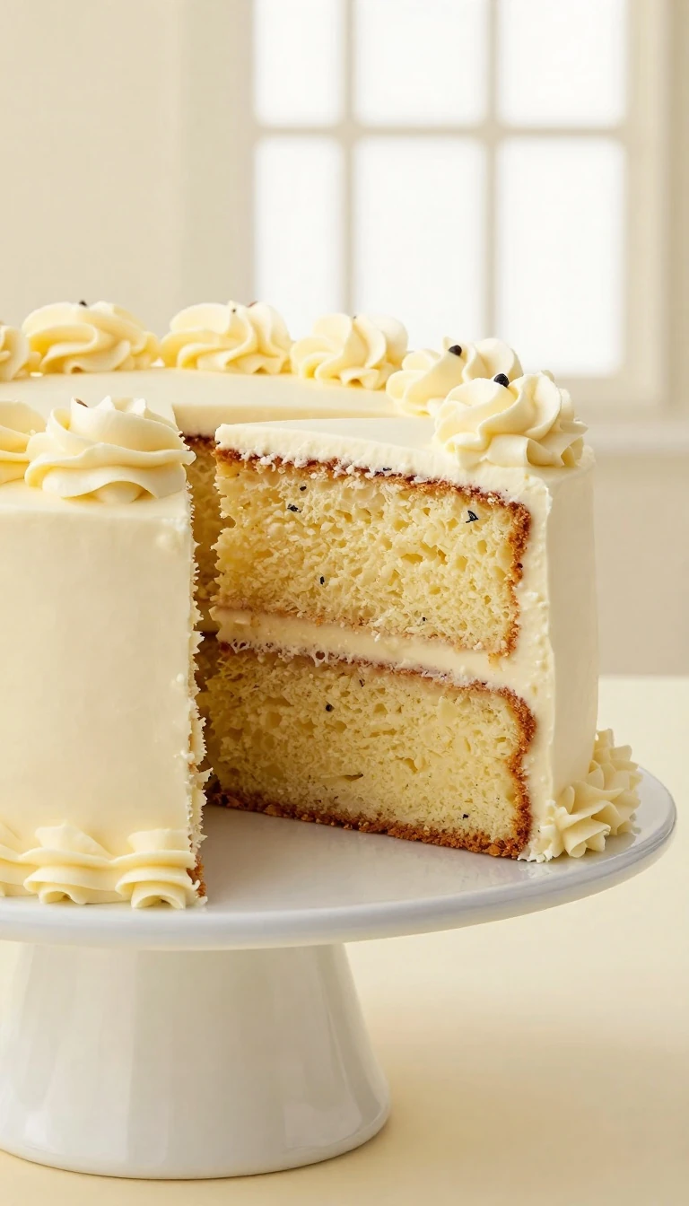 Moist Vanilla Cake Recipe: Easy, Tender, and Perfectly Classic