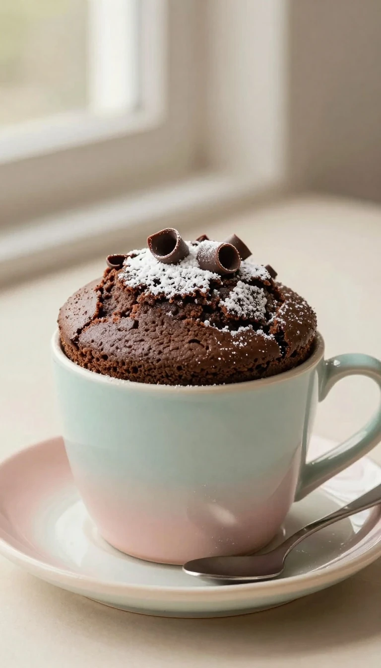 Easy Microwave Mug Cake Recipe Ready in 90 Seconds