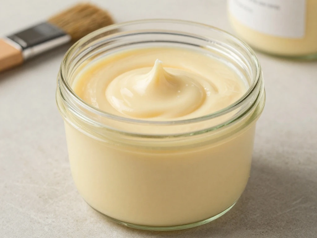 Stored homemade cake release in an airtight container