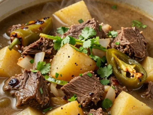 New Mexico Beef and Green Chile Stew Recipe