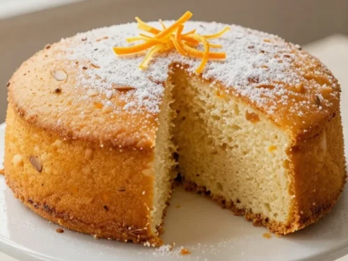 Moist Orange Cake Recipe with Whole Boiled Oranges and Almonds