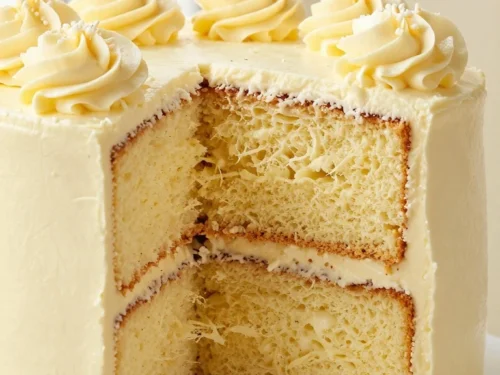 Perfect Vanilla Cake Recipe: Easy, Moist Two-Layer Sponge