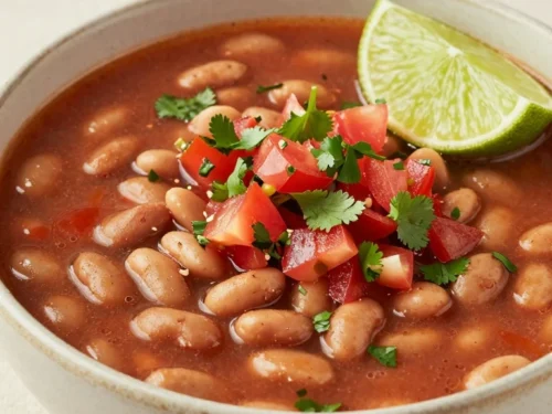 Pinto Bean Soup with Fresh Salsa: A Healthy, Flavorful 55-Minute Meal Pinto Bean Soup with Fresh Salsa: A Healthy, Flavorful 55-Minute Meal