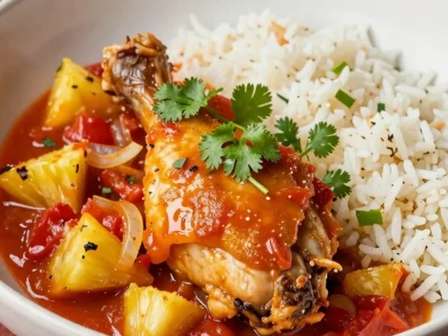 Pollo en Piña Chicken in Pineapple Recipe