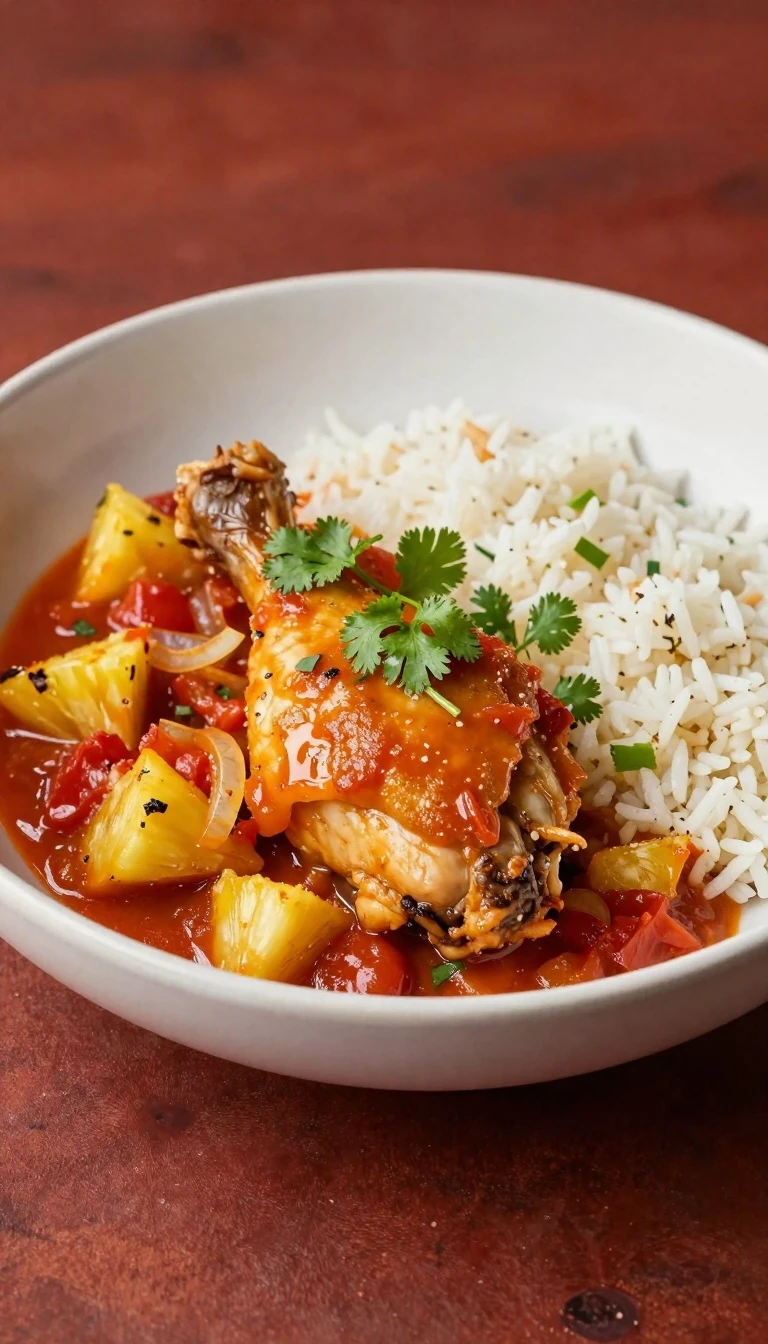 Pollo en Piña Chicken in Pineapple Recipe