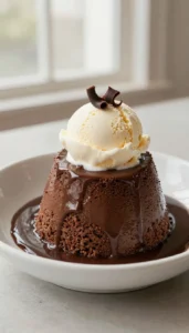 Chocolate Pudding Cake Recipe with Warm Fudge Sauce